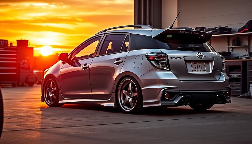 enhancing toyota matrix performance