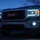 gmc sierra halo headlights