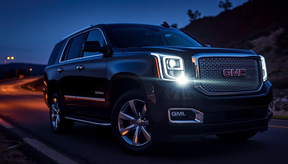 gmc yukon denali led headlights