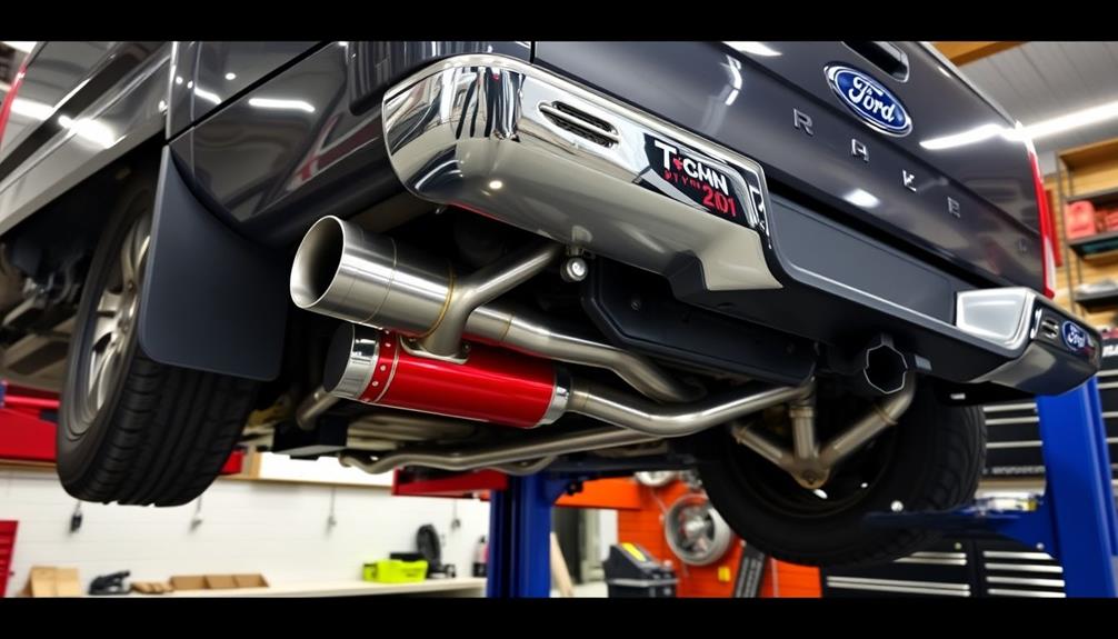 improved exhaust system features