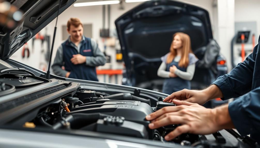 inquire about mechanic qualifications