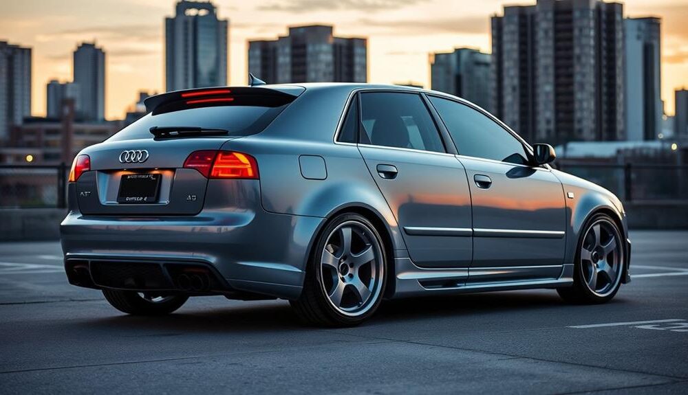 modern audi a4 tuning