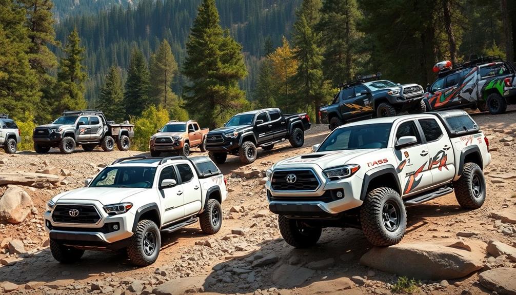 toyota tacoma model summary