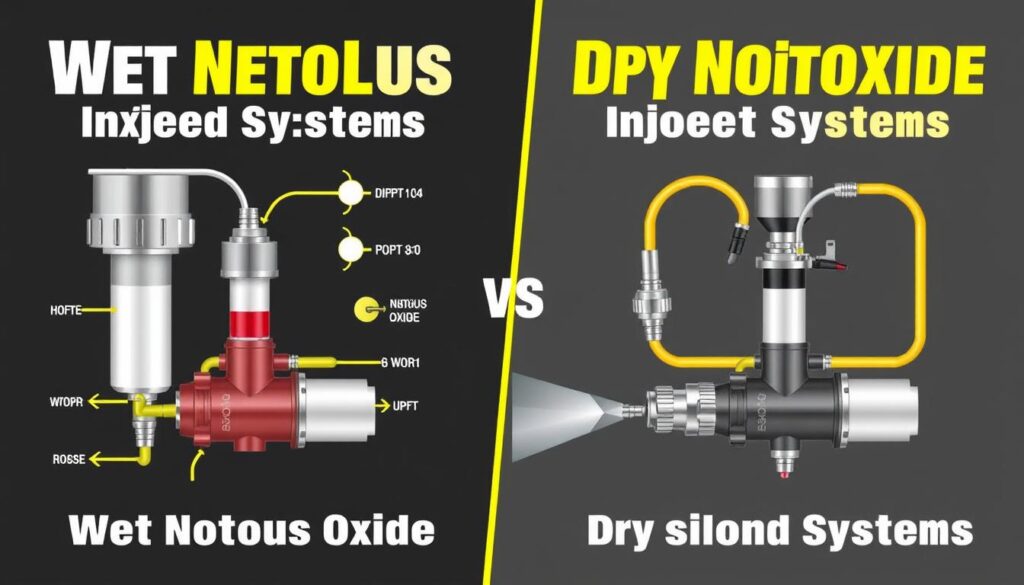 wet nitrous systems and dry nitrous systems overview