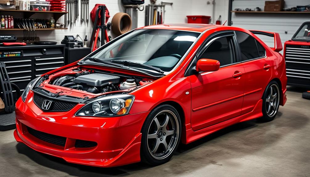 2005 honda civic tuning