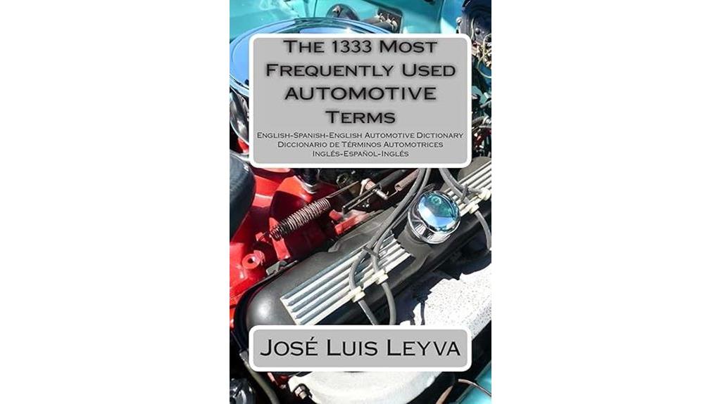 automotive english spanish dictionary