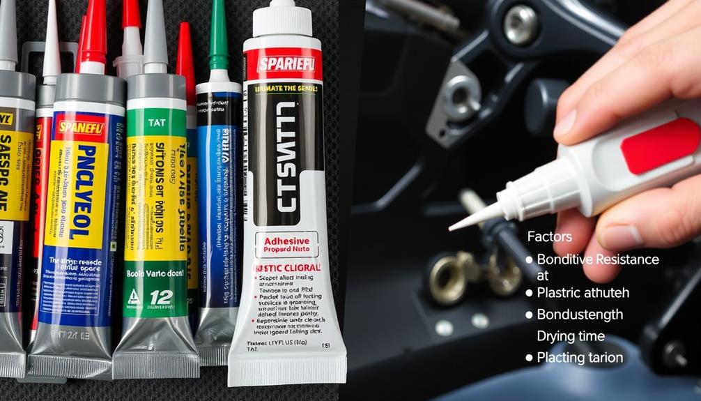 choosing automotive plastic adhesive