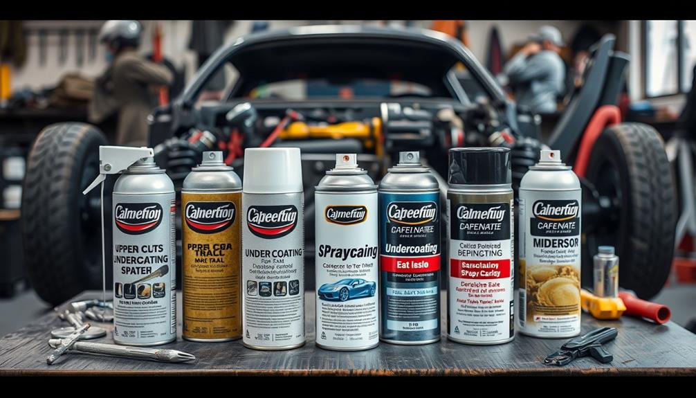 choosing undercoating spray cans