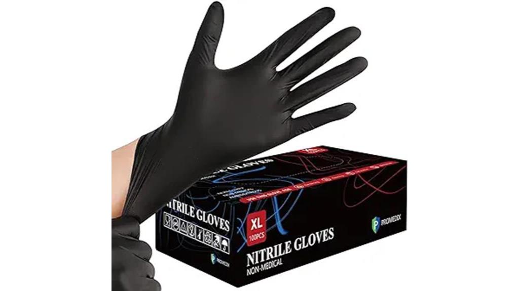 disposable nitrile gloves pack