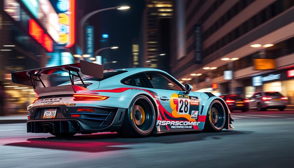 dominate streets with porsche