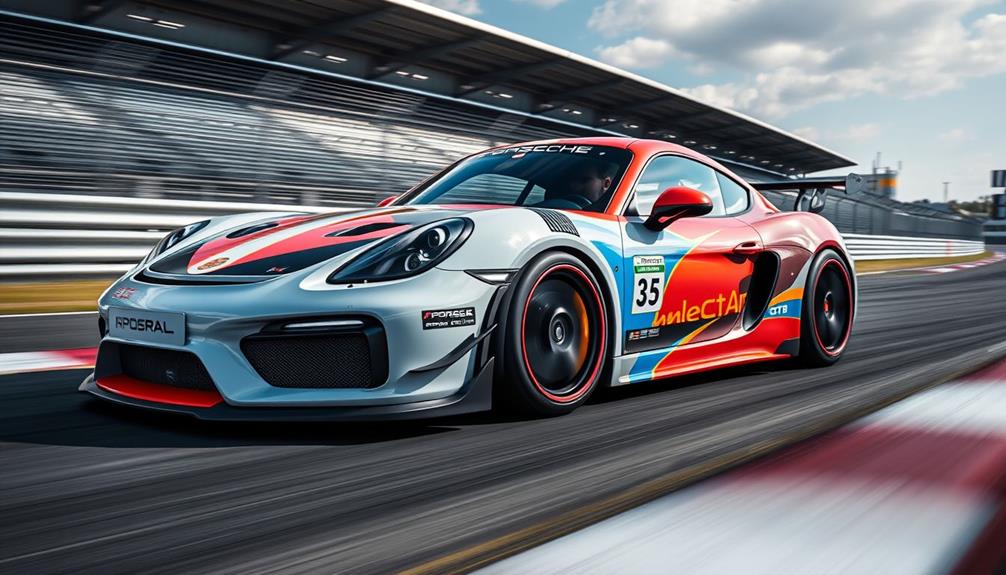 elevate porsche cayman gt4