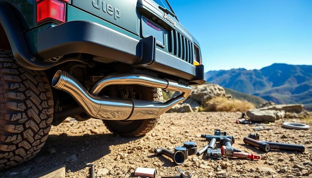enhanced exhaust system upgrade