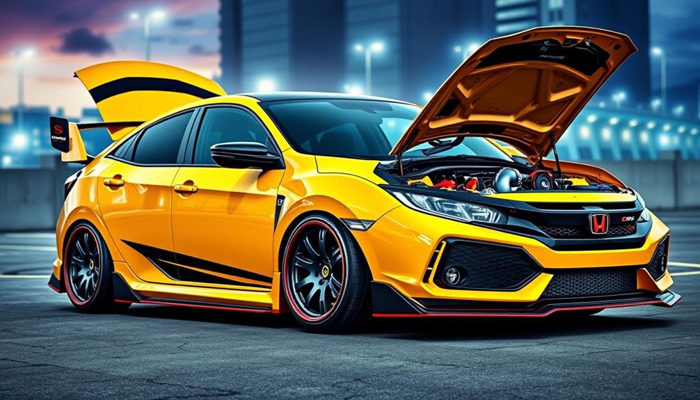 high performance honda civic tuning