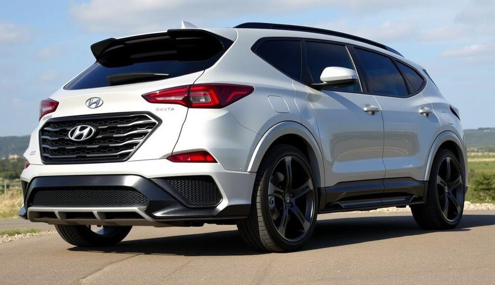 hyundai santa fe body kit