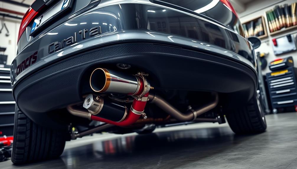 improved downpipe performance features