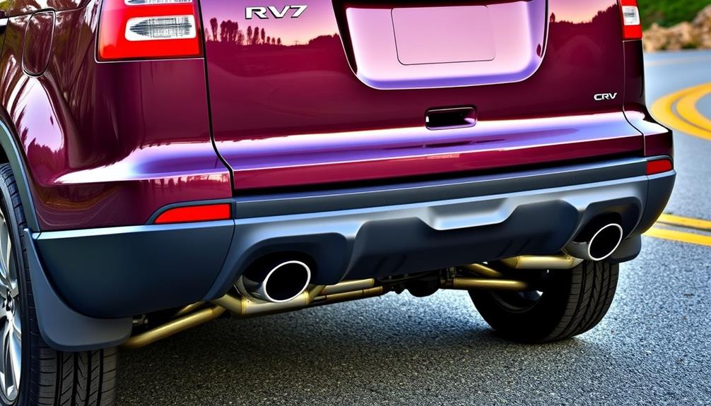 improved exhaust performance features