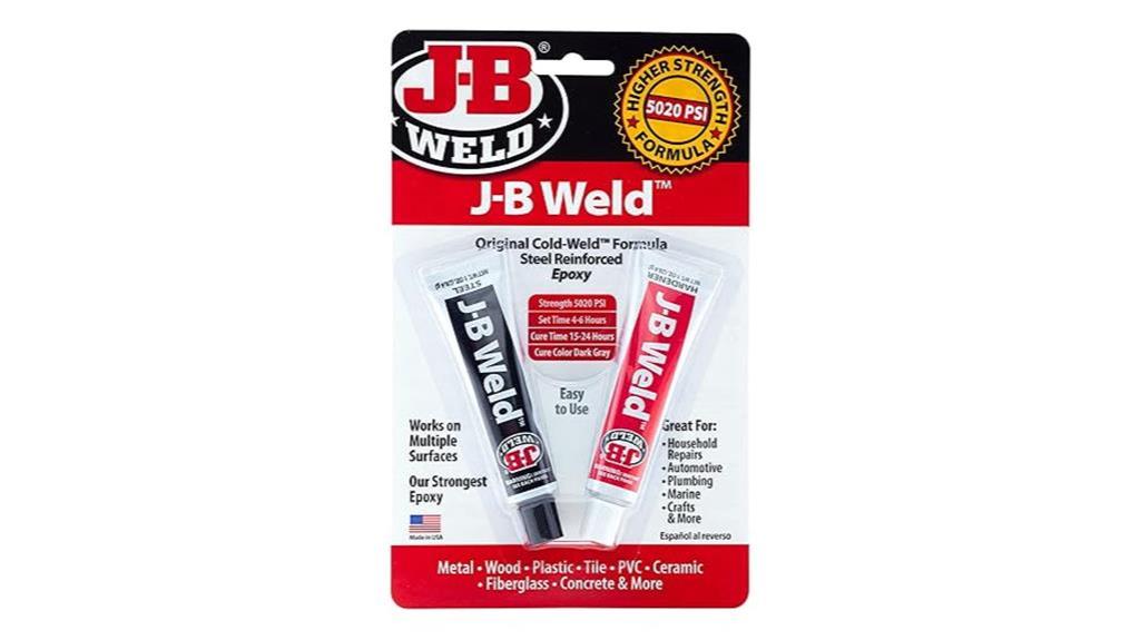 j b weld epoxy 2oz