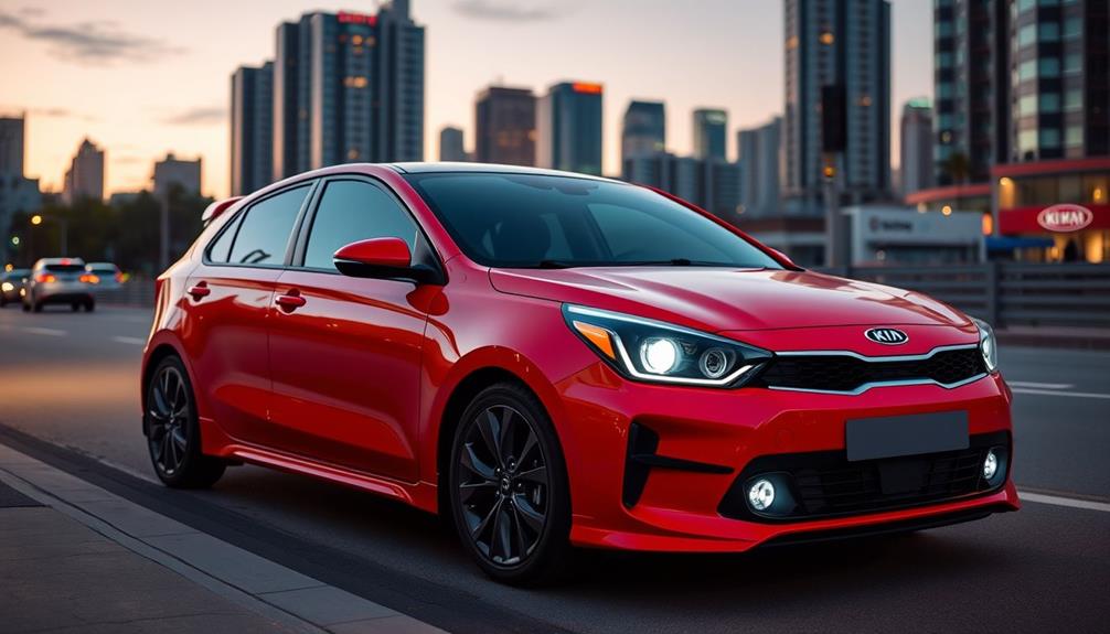 kia rio specifications and features