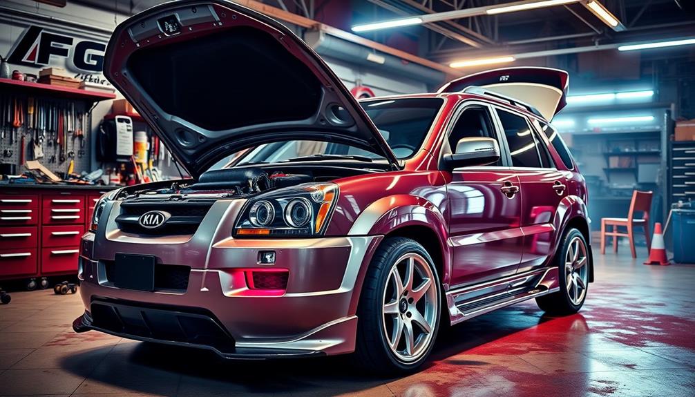 kia sportage performance enhancements