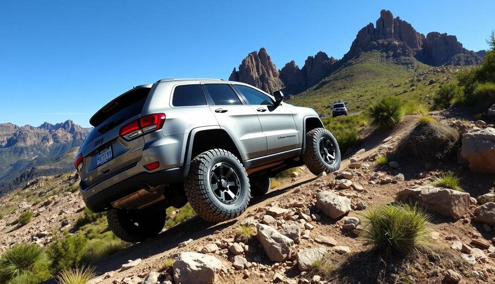 luxury suv off road enhancement