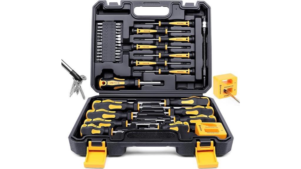 magnetic screwdrivers set case