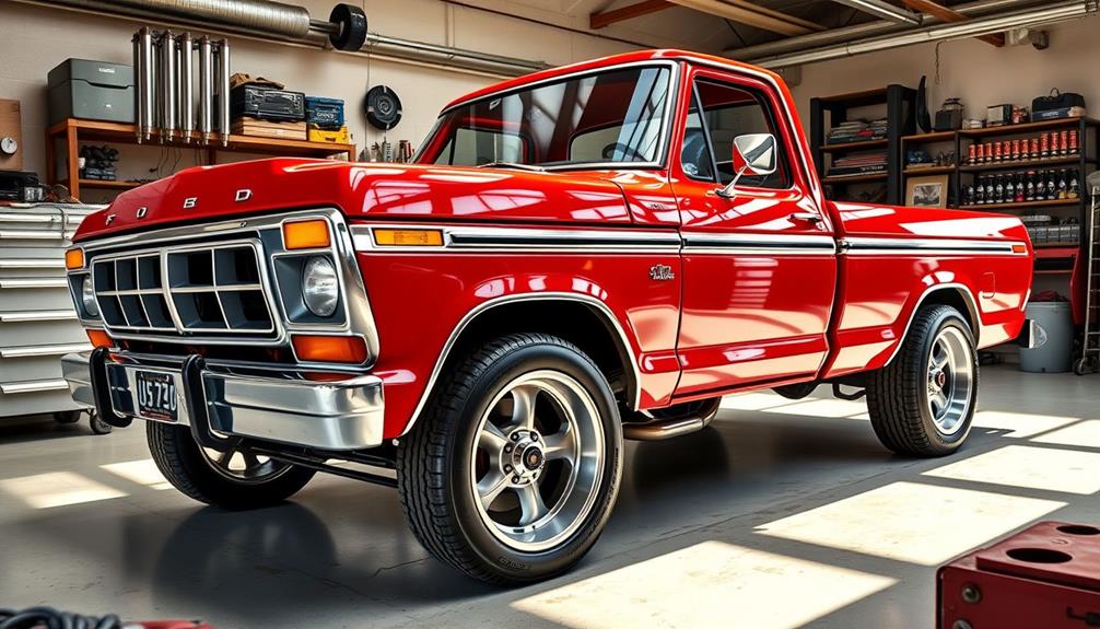 modernizing classic ford f100