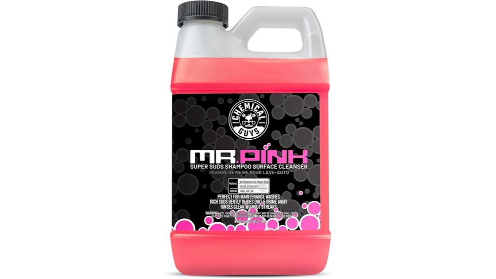 mr pink foaming soap