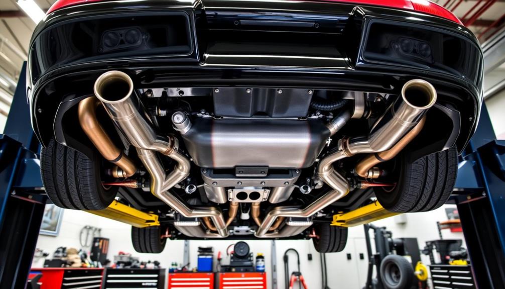 performance exhaust modifications installed