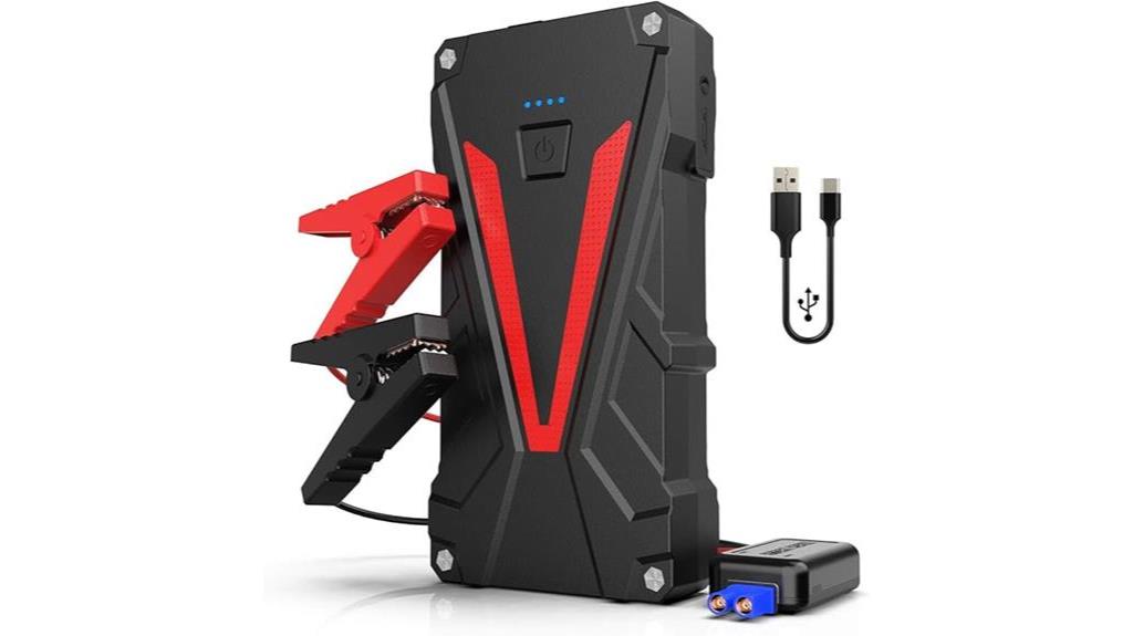 powerful jump starter 2500a