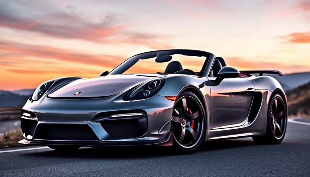 powerful porsche roadster enhancement