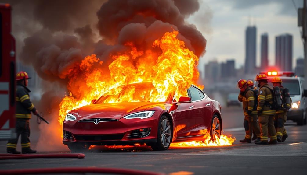 tesla addresses fire incidents