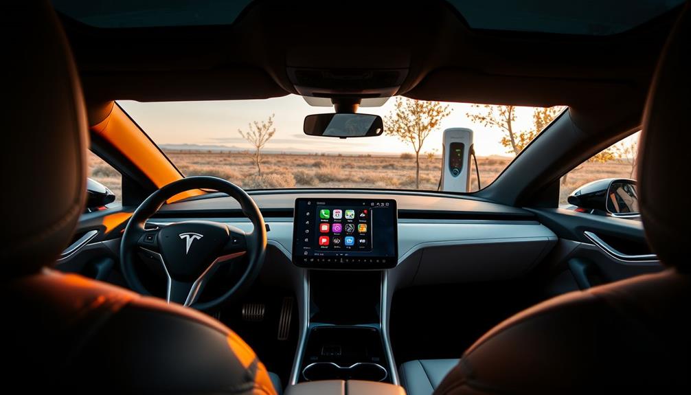 tesla apple carplay integration