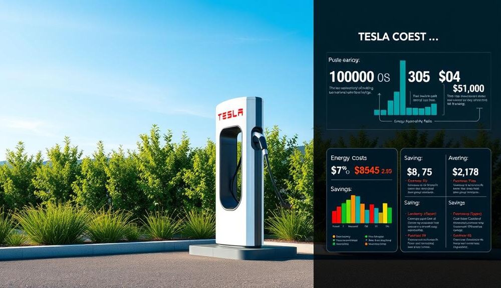 tesla charging cost analysis