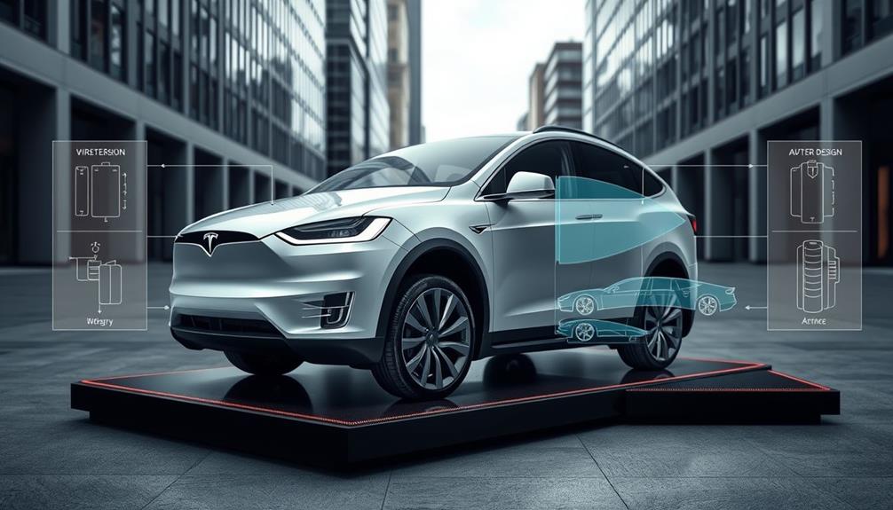 tesla model x weight breakdown