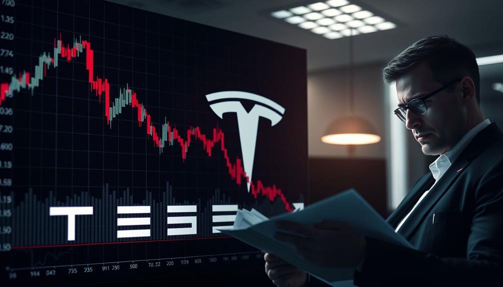 tesla stock decline explained