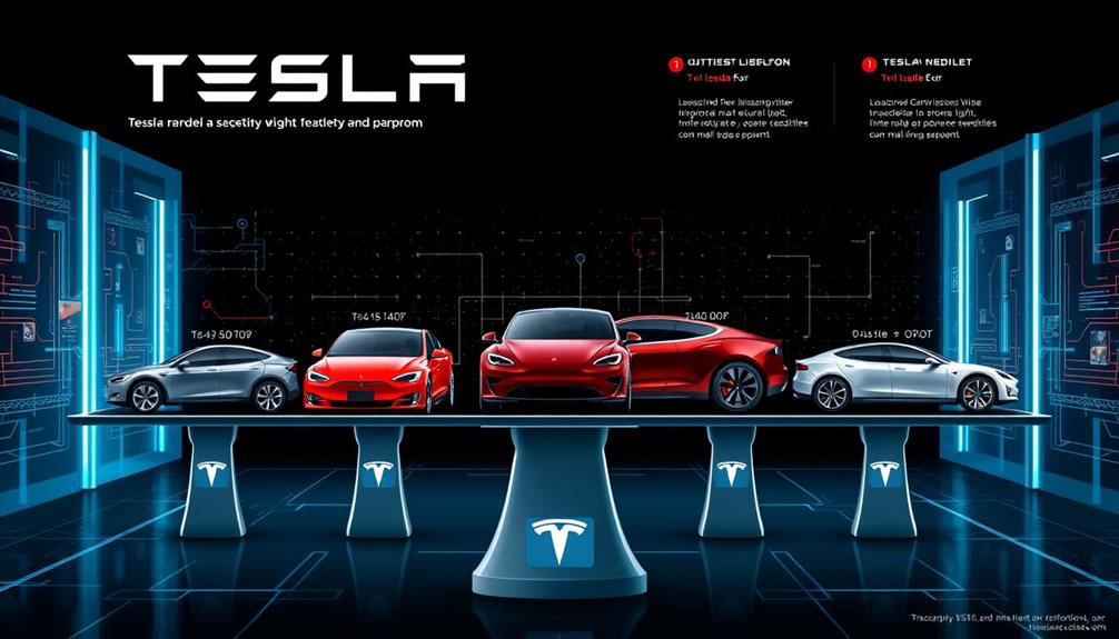 tesla weight specifications overview