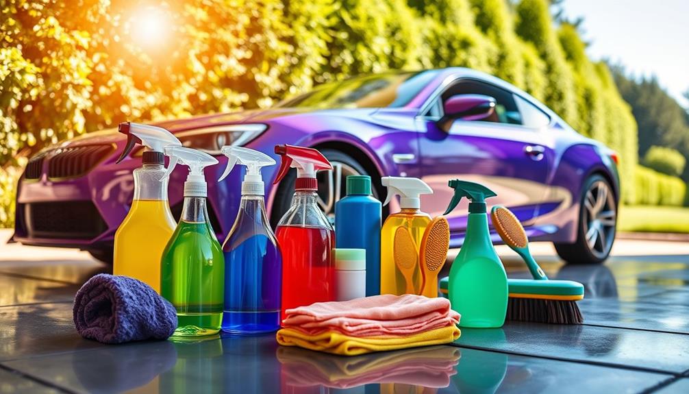 top car cleaning products