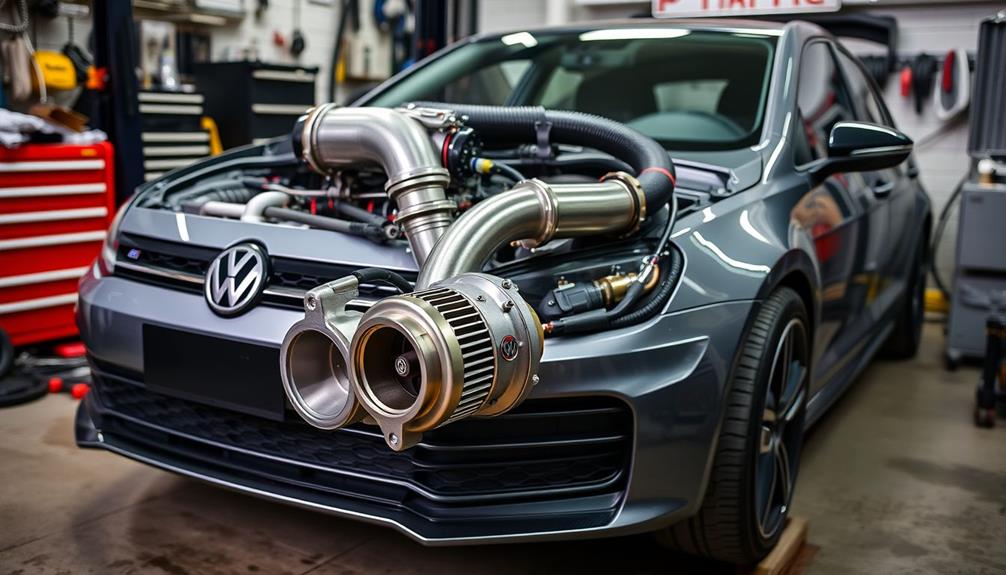 turbocharger and intercooler enhancements