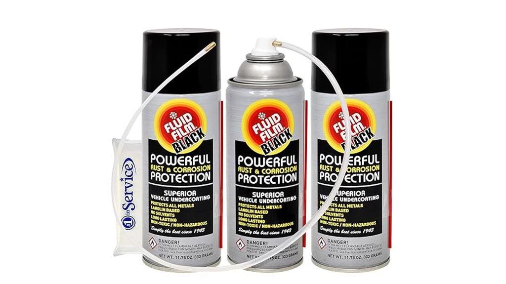 undercoating spray can pack