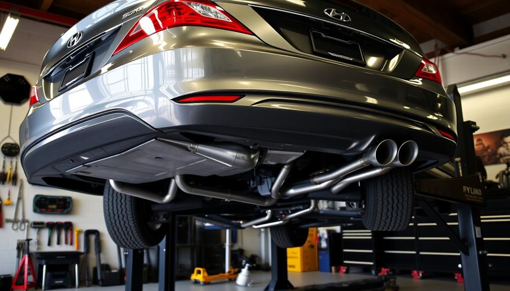 upgraded exhaust system components