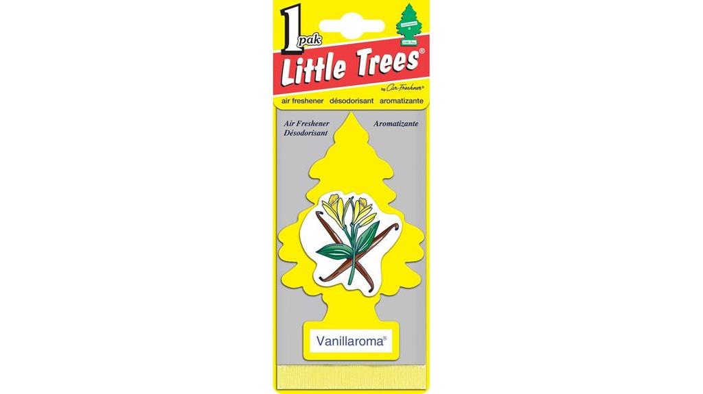 vanilla scented car freshener