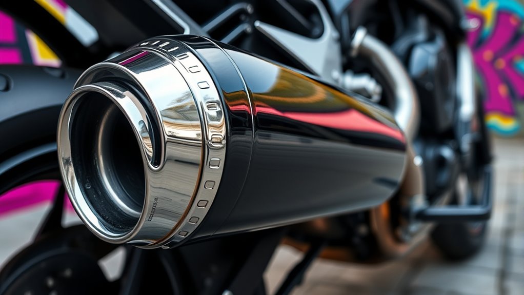 customizable motorcycle exhaust options