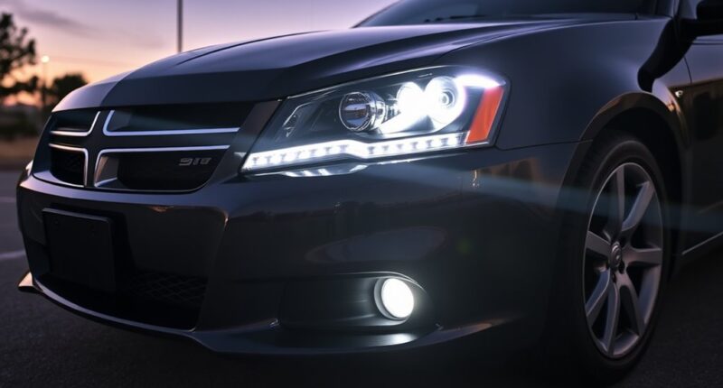 dodge avenger r t led