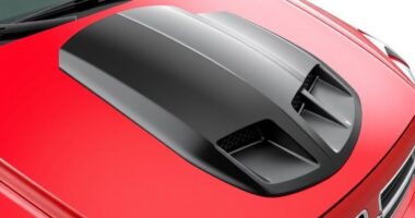dodge caliber srt4 hood scoop