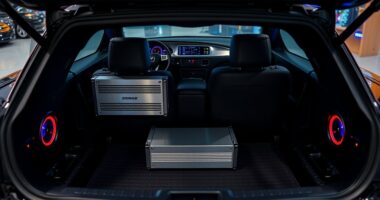 dodge charger audio setup