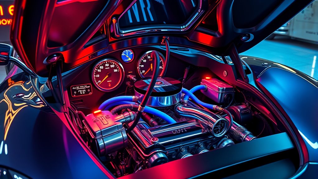 engine gauges and sensors