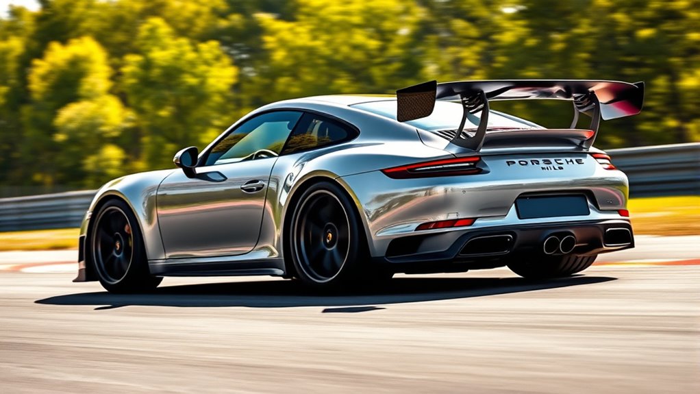 enhanced aerodynamic track performance