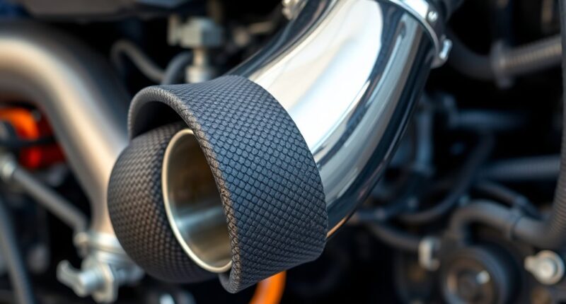 exhaust wrap for subaru