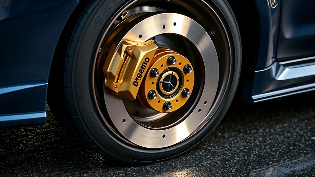 gold brembo brake upgrade