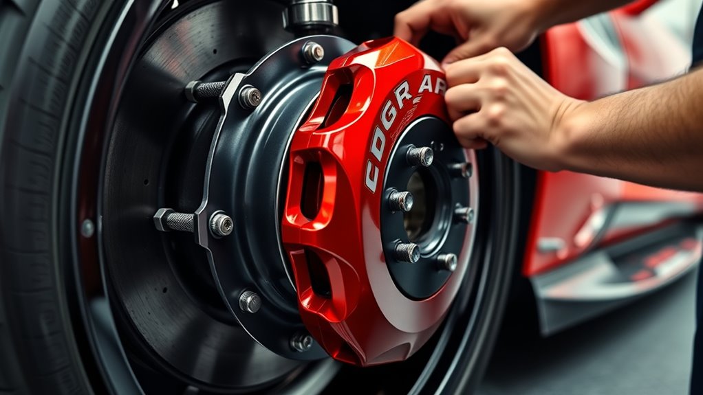 high performance track braking